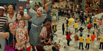 Flashmob de frevo leva Carnaval de Pernambuco a terminal paulista