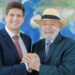 Presidente do PSB, João campos e presidente Lula (PT)