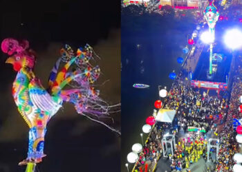 Desde o fim da tarde, a região central ficou completamente tomada por foliões