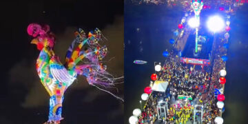 Desde o fim da tarde, a região central ficou completamente tomada por foliões