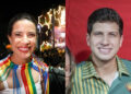 A governadora Raquel Lyra (PSD) e o prefeito João Campos (PSB) (esq. p/ dir.)