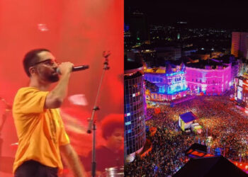 Cantor Silva, uma das atrações do palco do Marco Zero