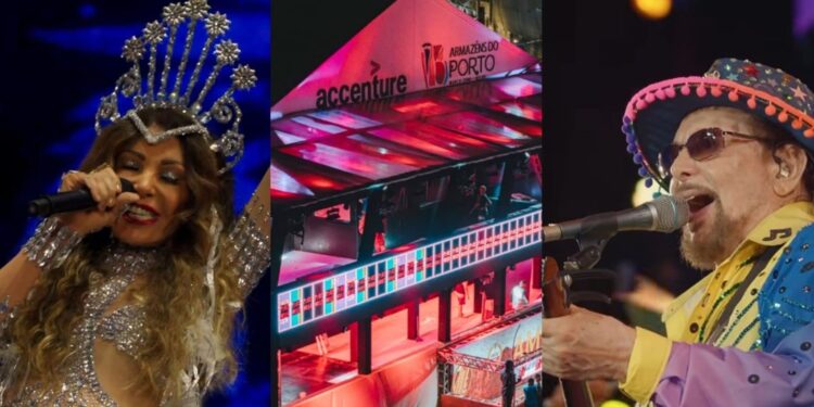 Vista do Seu Buteco privilegiada para assistir os grandes shows