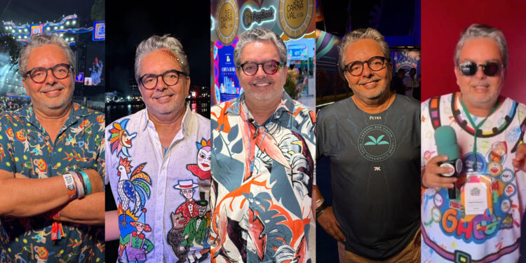 Ao longo da folia, a equipe esteve distribuída entre Recife e Olinda