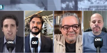 O jornalista Ricardo antunes participa da entrevista no programa Meio Dia em Brasília