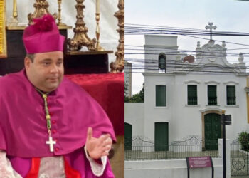 Dom Rodrigo Henrique Ribeiro da Silva negou ser “falso bispo” após batismo na Capela dos Aflitos, no Recife