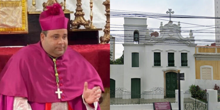 Dom Rodrigo Henrique Ribeiro da Silva negou ser “falso bispo” após batismo na Capela dos Aflitos, no Recife