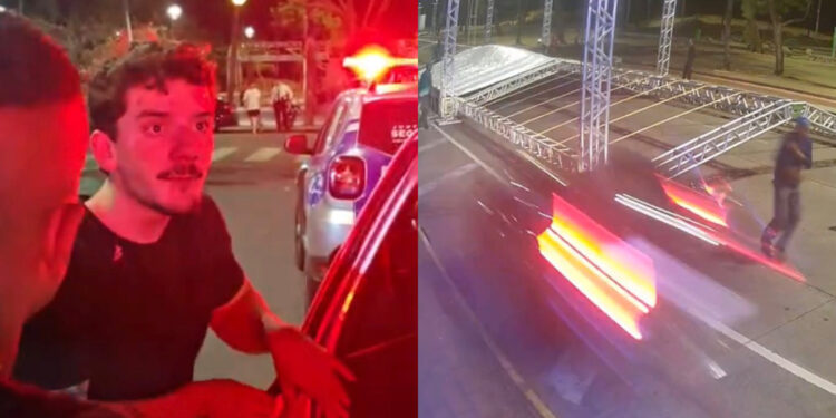 O estudante Gabriel Graciliano Ramos, acusado de atropelar e matar Alex