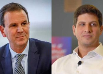 Eduardo Paes (PSD) e João Campos (PSB)