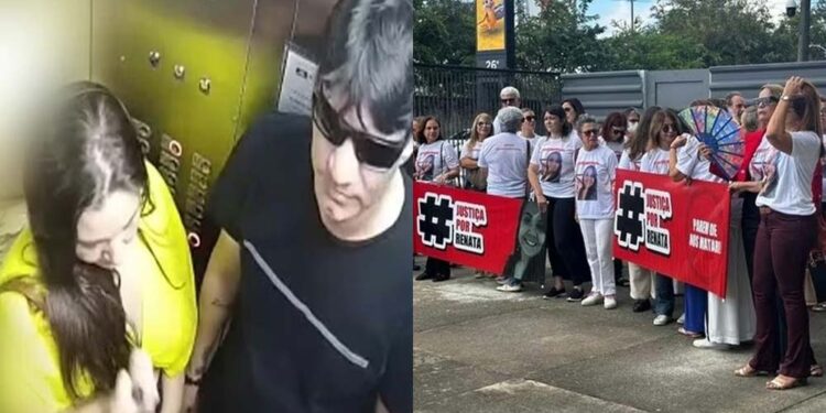 Amigos pediram Justiça para Renata que foi morta  por João Raimundo