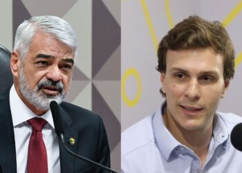 Humberto Costa, senador (PT), e o ex-prefeito de Petrolina Miguel Coelho