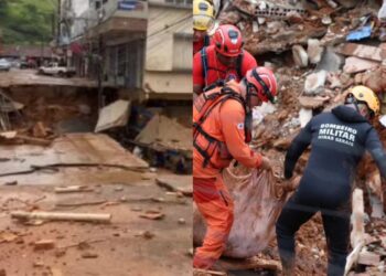 Soterramentos também resultaram em 440 pessoas desabrigadas