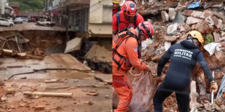 Soterramentos também resultaram em 440 pessoas desabrigadas