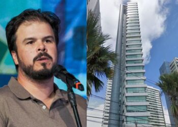 Fernando Filho é um dos moradores iustres do edifício de luxo