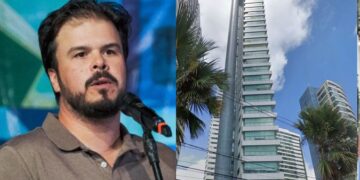 Fernando Filho é um dos moradores iustres do edifício de luxo