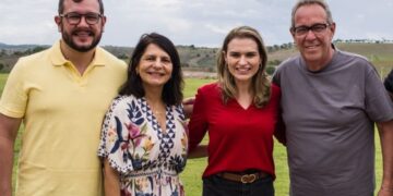 Gabriel Porto, Sandra Paes, Marília Arraes e Álvaro Porto (esq. p/ dir.)
