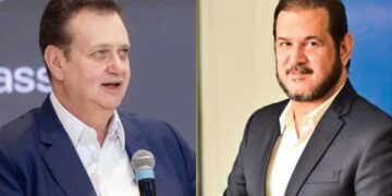 Gilberto Kassab (PSD) e o presidente do União Brasil Antônio Rueda