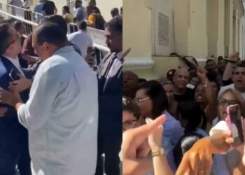 Vereador se envolve em confusão em frente a Câmara do Recife