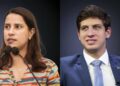 A governadora Raquel Lyra (PSD) e o prefeito do Recife, João Campos (PSB)