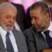O presidente Lula e seu ex-ministro Carlos Lupi