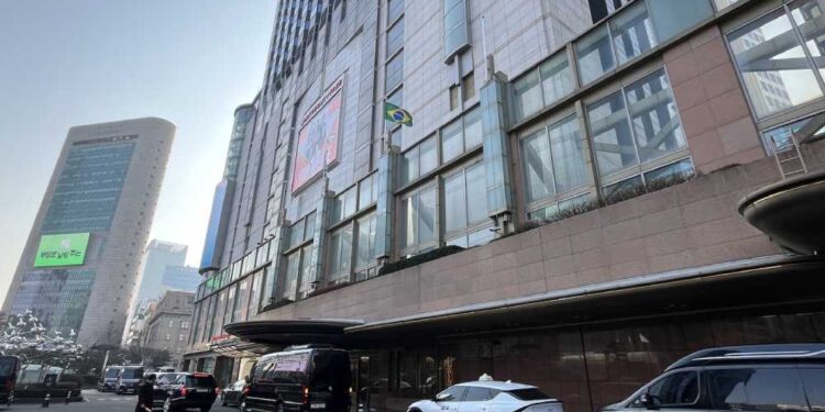 Primeira-dama Janja se hospeda em hotel de luxo em Seul