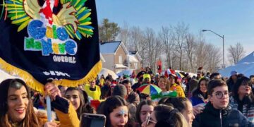 Bloco 'Galo na Neve' leva o Carnaval brasileiro ao inverno canadense