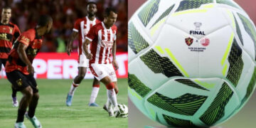 A partida de volta acontece no domingo (8), às 18h, nos Aflitos