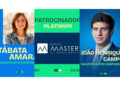 Tábata e Campos participaram de evento patrocinado pelo Banco Master