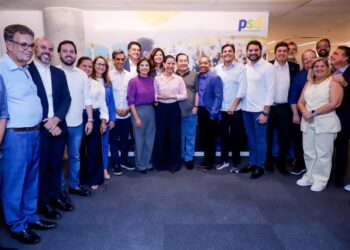 O ato foi prestigiado por outras lideranças políticas já filiadas ao partido