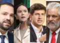 Marco Aurélio, Flávia de Nadegi, João Campos e Osmar Ricardo
