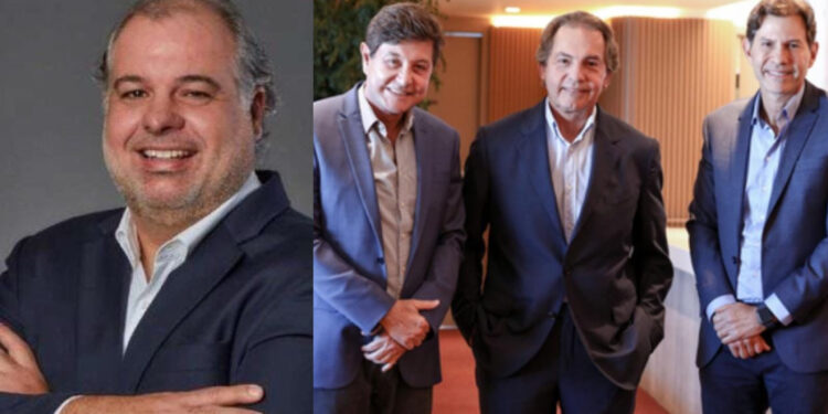Alberto Ferreira da Costa Jr, e os irmãos Doubex, Aloisio, Marcos e Gustavo (Da esq. p/ dir.)