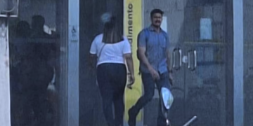 Breno Chaves Pinto foi flagrado deixando agência de banco