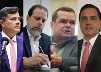Eduardo da Fonte, Bruno Rodrigues, Paulo Nery e Plinio Pimentel  (Esq. p/ dir.)