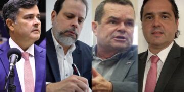 Eduardo da Fonte, Bruno Rodrigues, Paulo Nery e Plinio Pimentel  (Esq. p/ dir.)
