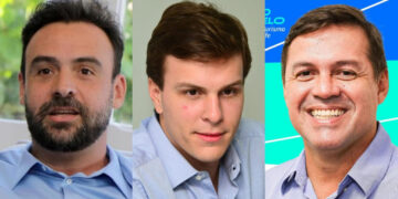 Carlos Andrade Lima, Miguel Coelho e Thiago Angelus