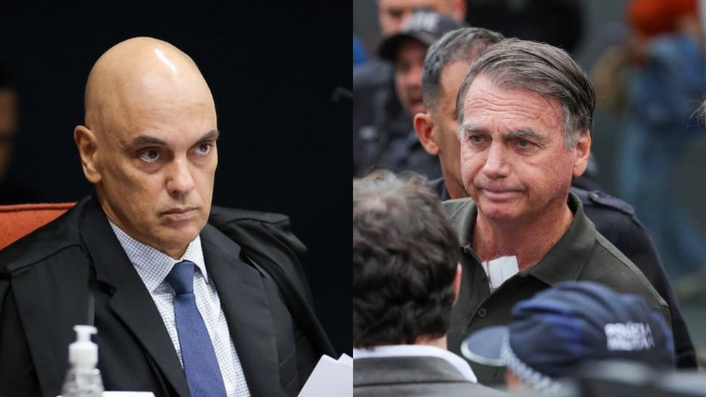 Moraes ressaltou que Bolsonaro mantém intensa agenda de visitas, inclusive de políticos