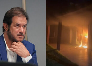 Polícia identifica autores de incêndio nas casas de veraneio de Antônio Rueda