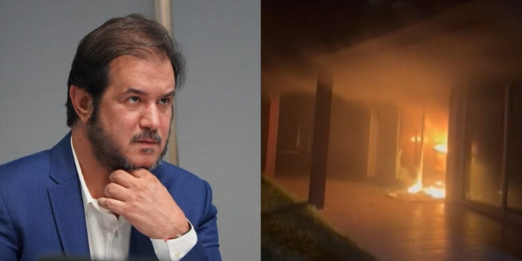 Polícia identifica autores de incêndio nas casas de veraneio de Antônio Rueda