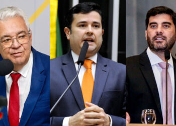 Antônio Moraes, Eduardo da Fonte e Kaio Maniçoba (esq. p/ dir.)