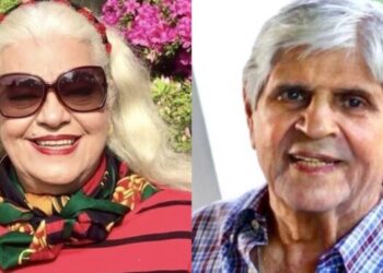 A advogada Celia e o ex deputado Miguel Labanca