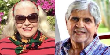 A advogada Celia e o ex deputado Miguel Labanca