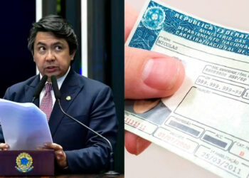 O senador Alexandre Luiz Giordano (Podemos) se recusou a apresentar documentos