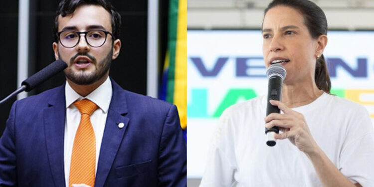 O deputado Lula da Fonte (PP) e a governadora Raquel Lyra (PSD)