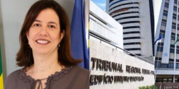 A Desembargadora do TRT, Claudia Petrucelli.