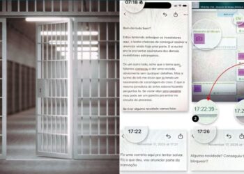 As mensagens trocadas entre os dois via Whatsapp ocorreram entre as 7h19m e as 20h48m