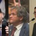 Os vereadores Eduardo Moura (Novo) e Chico Kiko (PSB); e o jornalista Edmar Lyra.