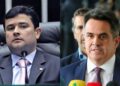 O deputado Federal, Dudu da Fonte (PP), e o presidente nacional do Progressistas, senador Ciro Nogueira.
