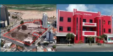 Na área de 15.000 m² funcionou o Cassino Americano.