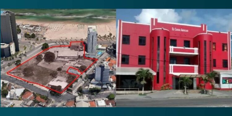 Na área de 15.000 m² funcionou o Cassino Americano.