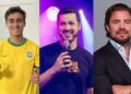 Nikolas Ferreira (PL-MG), o pastor Guilherme Batista e Daniel Vorcaro.